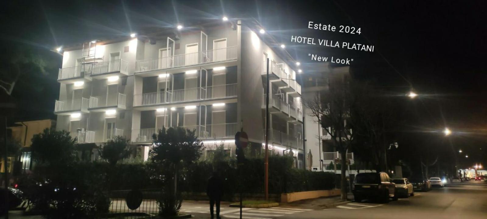 Hotel Villa Platani 리치오네 외부 사진